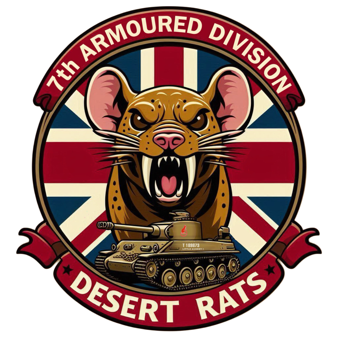 7th Armoured Division emblem